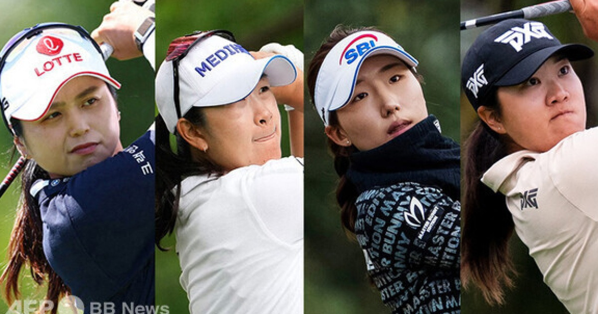 하이난섬 지안 레이크 블루베이 골프코스에서 열린 LPGA 투어 2라운드, 이미향 단독 선두