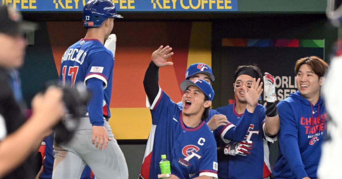 '일본에 뺨 맞고 체코에 화풀이' 대만 살아났다, 14-0 완파하고 7회 콜드게임 승리…도루만 8개 [WBC]
