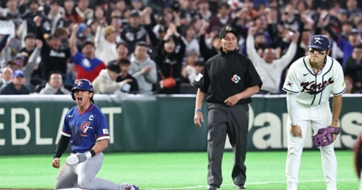 '손가락 골절도 못막은 대만 주장 부상 투혼...한국전 승리 원동력