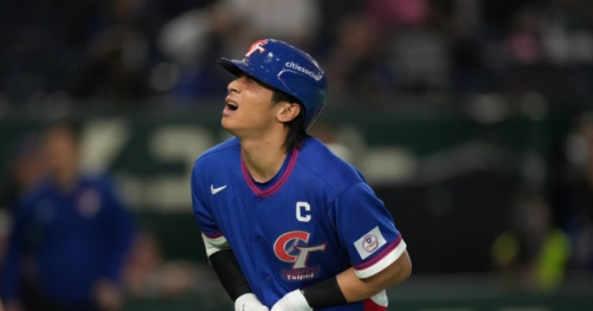WBC 대만 대표팀 천제셴, 부상 투혼으로 팀을 이끌다