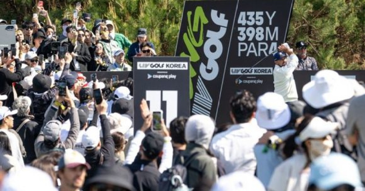 LIV 골프, 올해 5월 부산에서 만나요