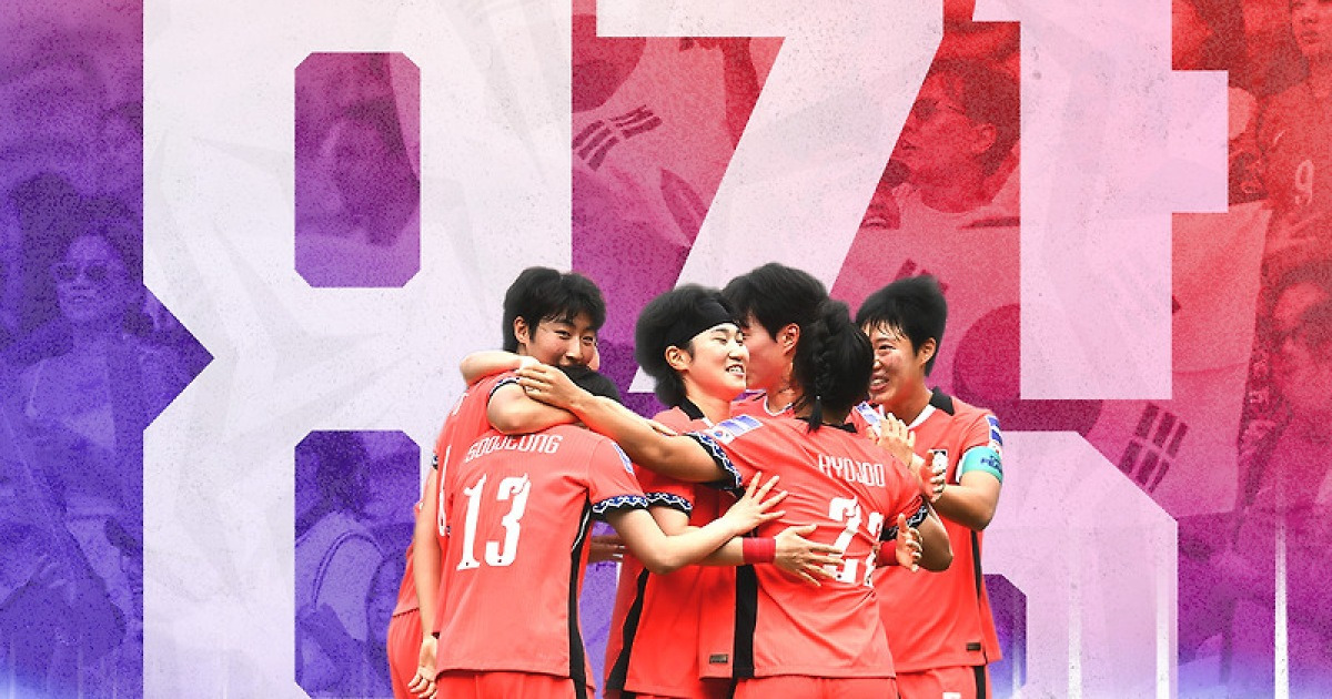 한국 여자 축구, 호주와 3-3 무승부...8강 진출에 성공