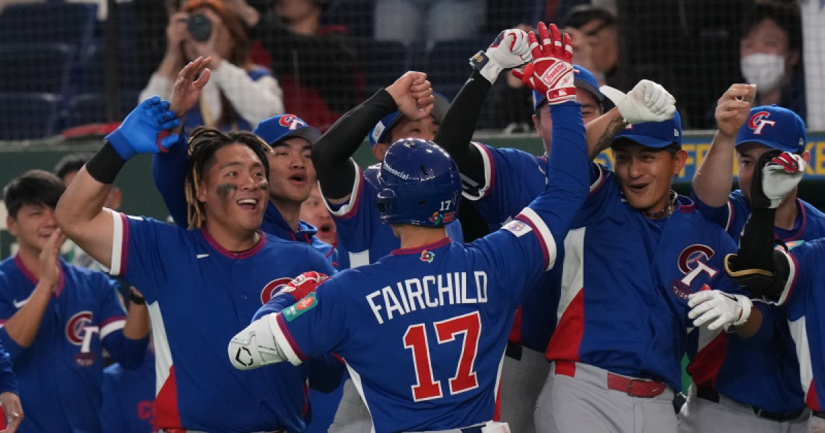 "한국전? 내 인생에서 가장 재밌었던 경기 중 하나" 대만이 선택한 혼혈 빅리거 페어차일드 [WBC 도쿄]