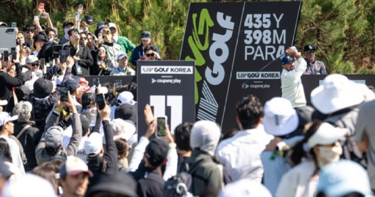 LIV 골프 ‘한국’ 대회… 5월 부산 아시아드CC에서 ‘티오프’