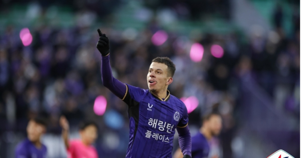 안양의 전설 마테우스, 시즌 첫 승리 견인
