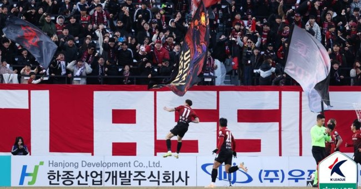 부천, K리그 1 개막 2연승 선두 질주... '진짜 강팀' 등극