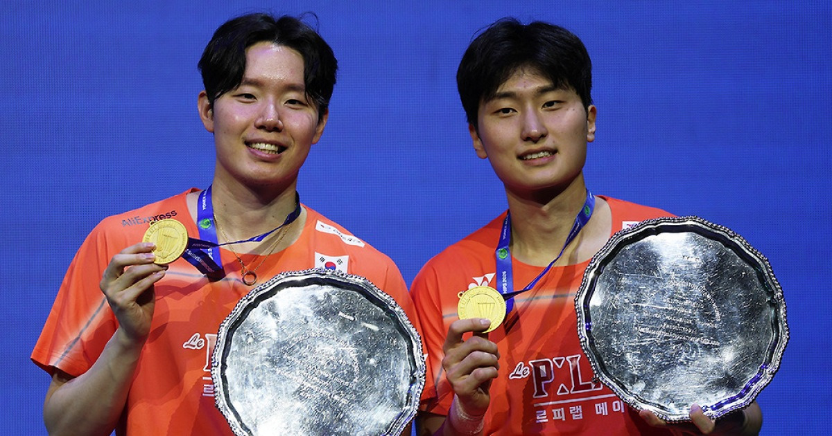 한국 배드민턴의 새로운 전선행진, 서승재-김원호의 역사적 2연패
