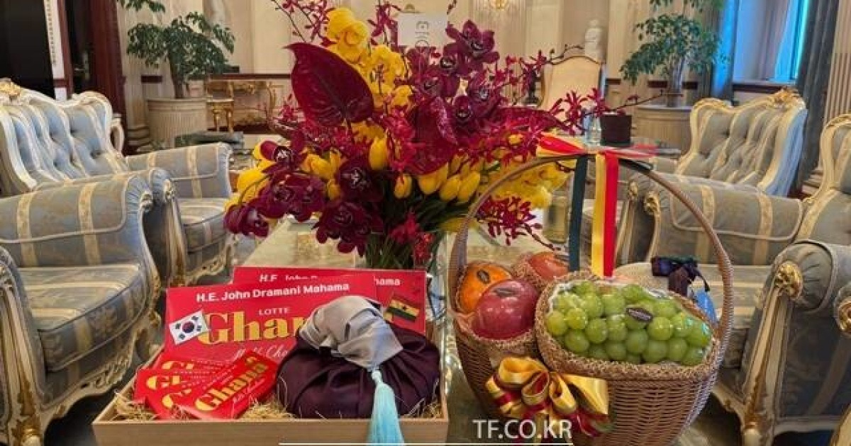 가나 대통령 방한 관련 보도 이미지