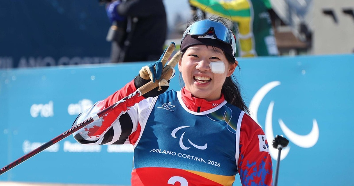 김윤지 銀 추가… 겨울패럴림픽 女 첫 멀티메달