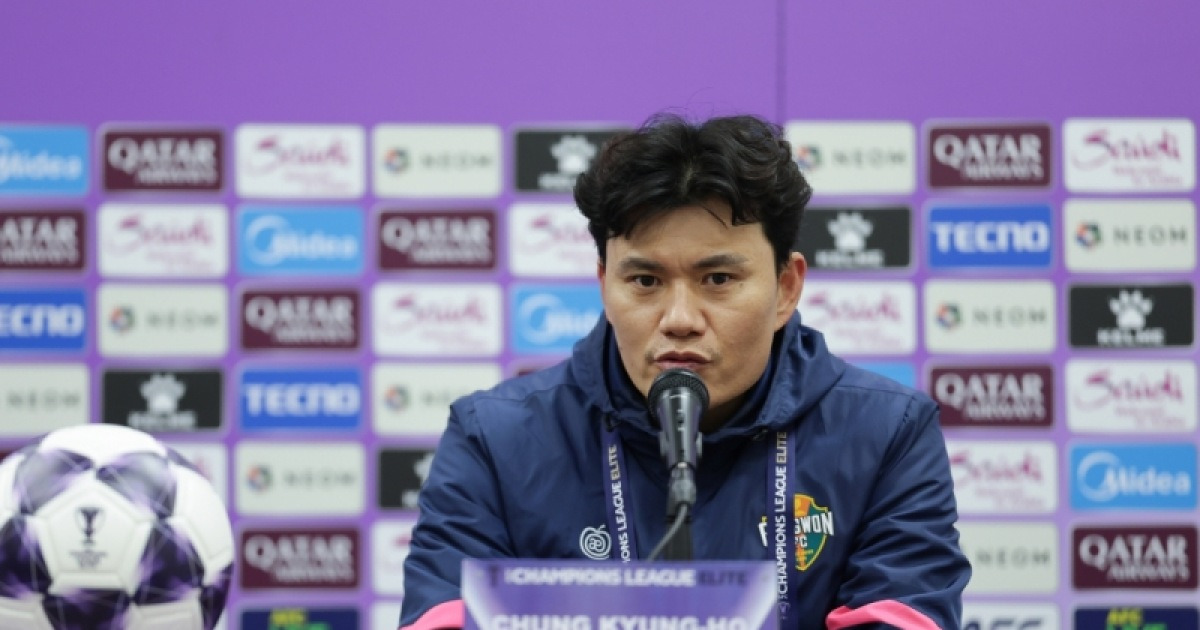 “한국팀이 일본팀 이기는 것은 기적…레벨 차이 크다” ACLE서 격차 느낀 정경호 감독