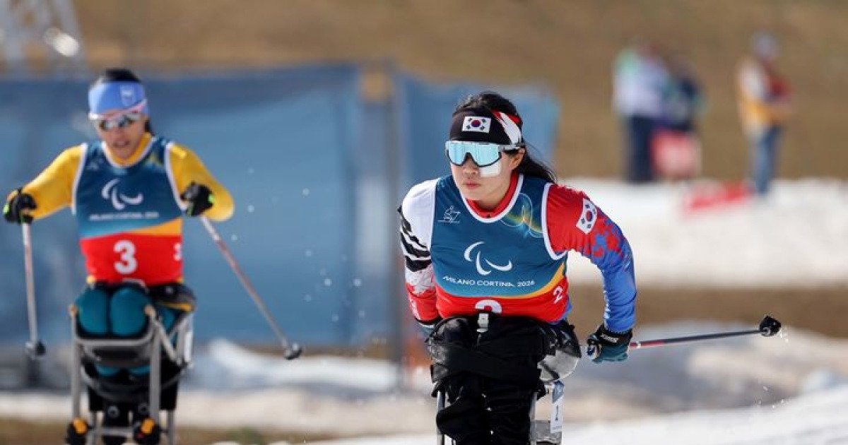 '간판' 김윤지, 세 번째 메달 수확…단일 대회 최다 메달 신기록[2026 동계패럴림픽]