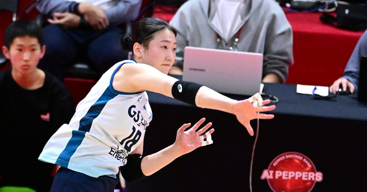 "제 역할인 거 같아요" 코트 위에 퍼지는 '긍정에너지'…GS칼텍스 봄바람도 다가온다