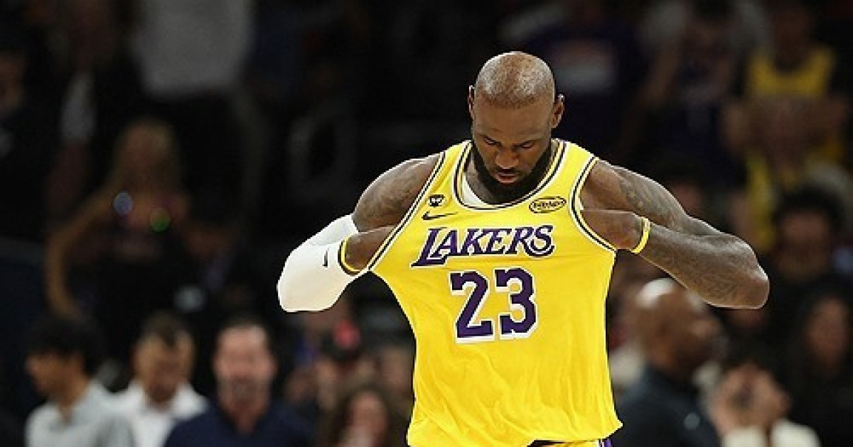 '르브론 없으면 10승 2패' 레이커스의 불편한 진실