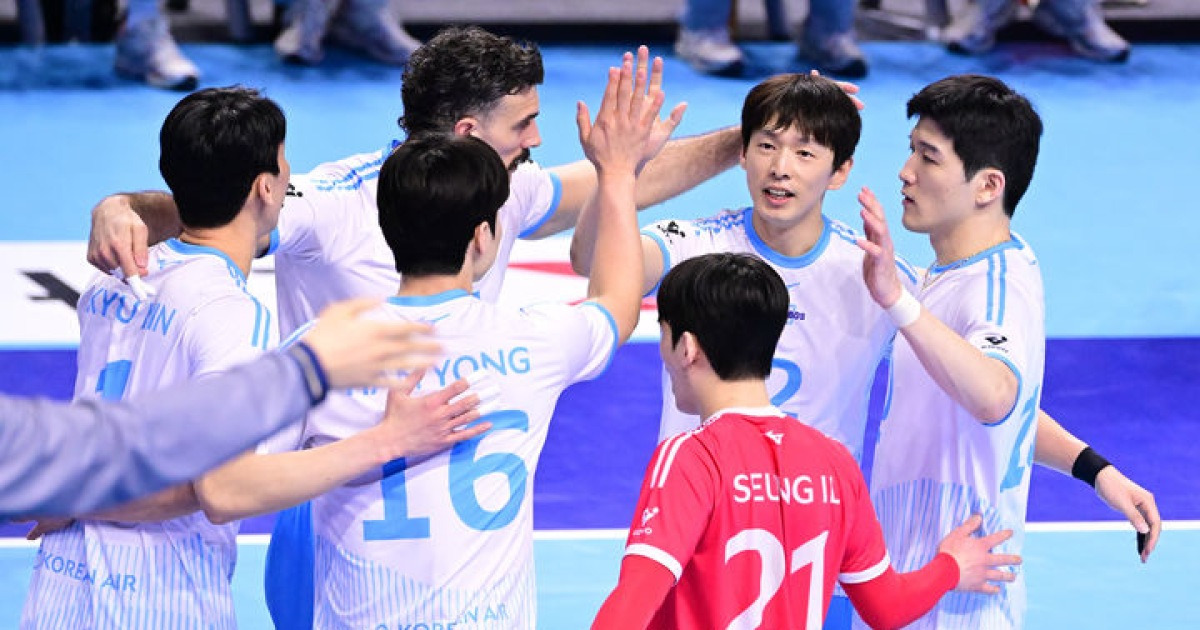 끝까지 가는 '항공 vs 현대' V-리그 1위 싸움…여자부는 도로공사 유력
