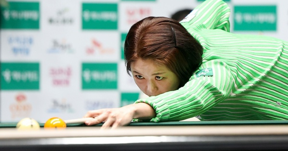 '당구여제' 김가영, '천적' 정수빈 꺾고 월드챔피언십 8강 진출