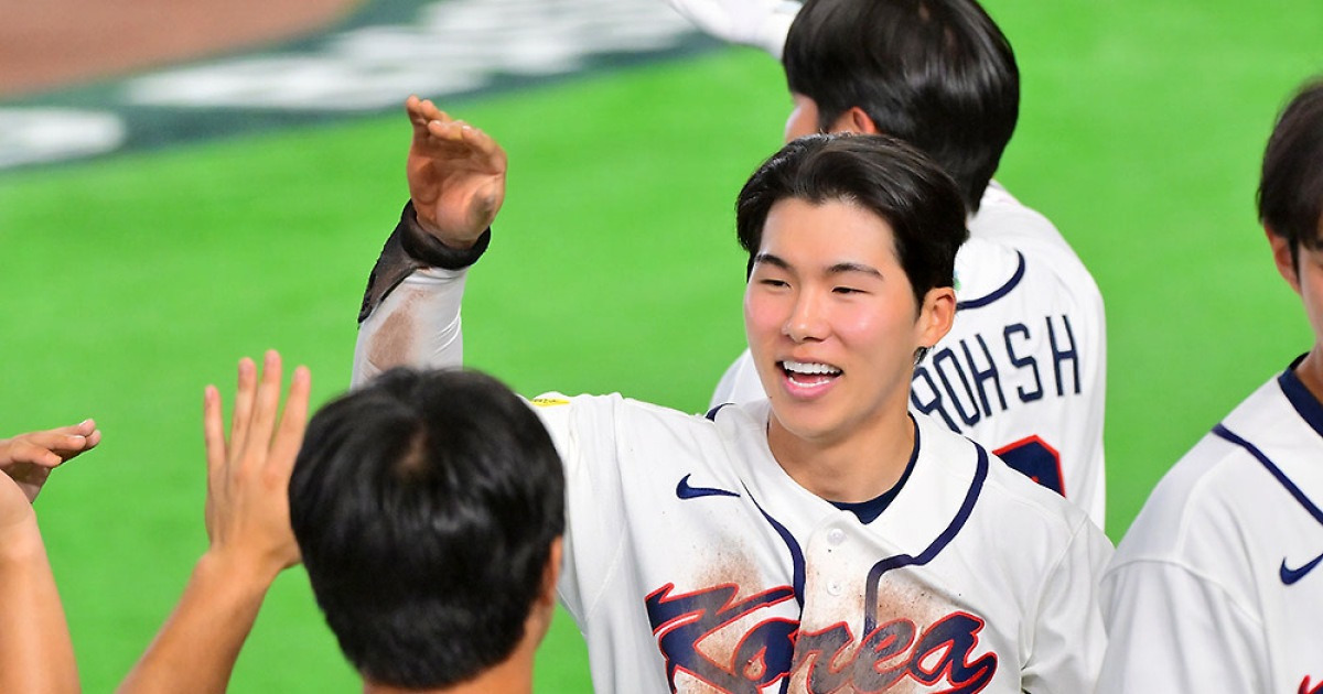 하늘이 韓 야구 돕는다! '부상' 김혜성, 8강전 출전 가능…류지현 감독 "앞으로 뛰는데 문제 없다" 오피셜 공식입장