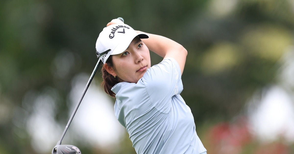 스크린골프 8승 박단유, KLPGA 시즌 개막전 첫날 선두권