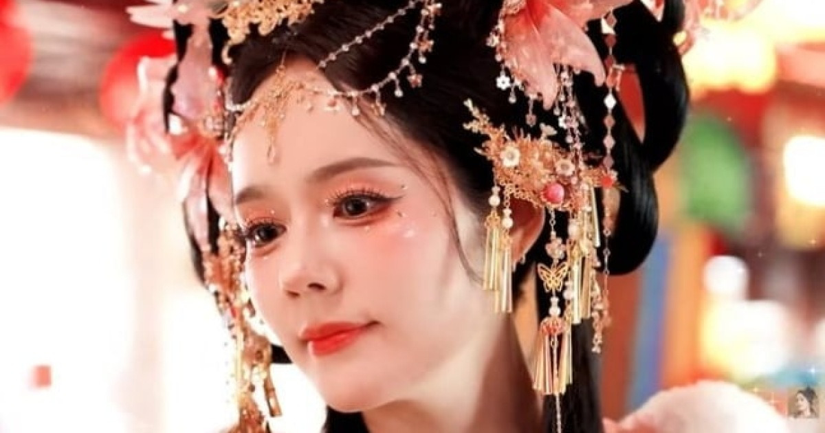 한가인의 왕홍 메이크업 변신 모습