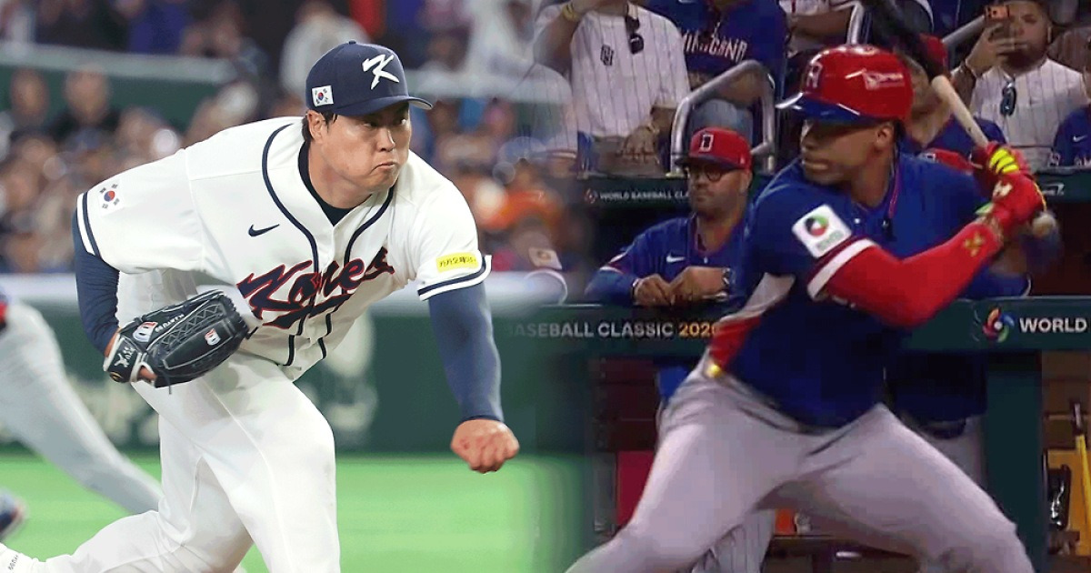 한국 야구 세밀한 야구로 도미니카와 맞대결