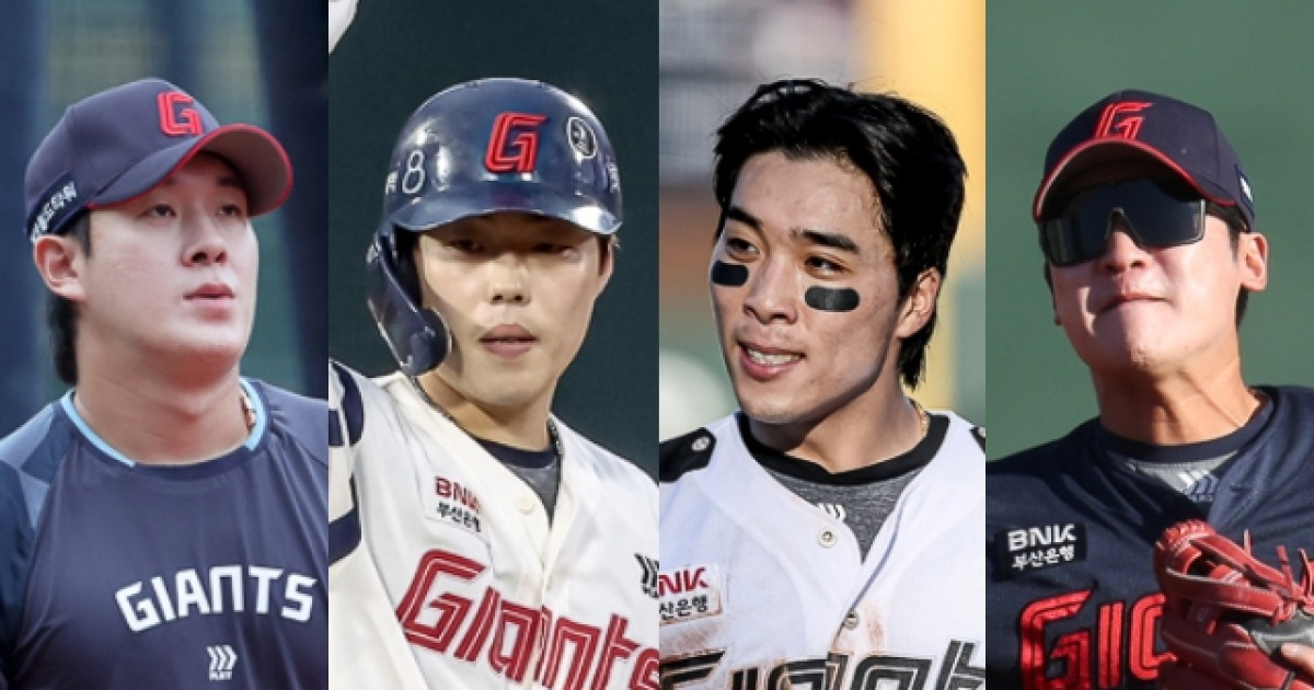 롯데 사고뭉치 4인방, 근신 해제→밀양서 훈련 재개…고승민-나승엽 5월 복귀 가능할까?