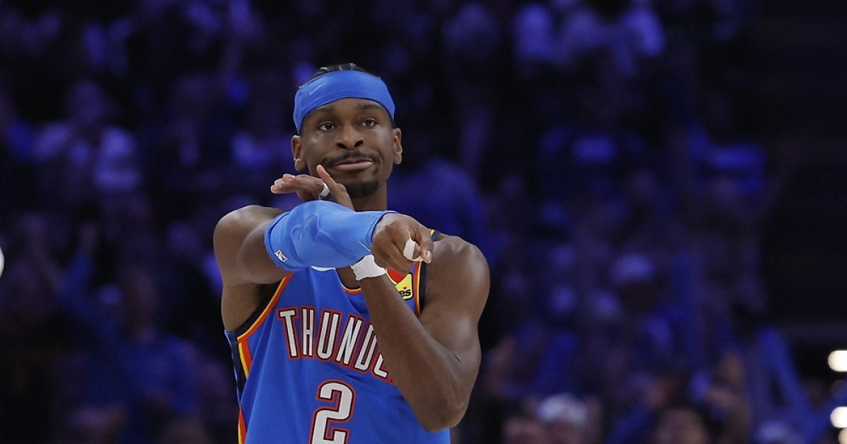 체임벌린 뛰어넘은 SGA…NBA 최다 '127경기 연속' 20점 이상