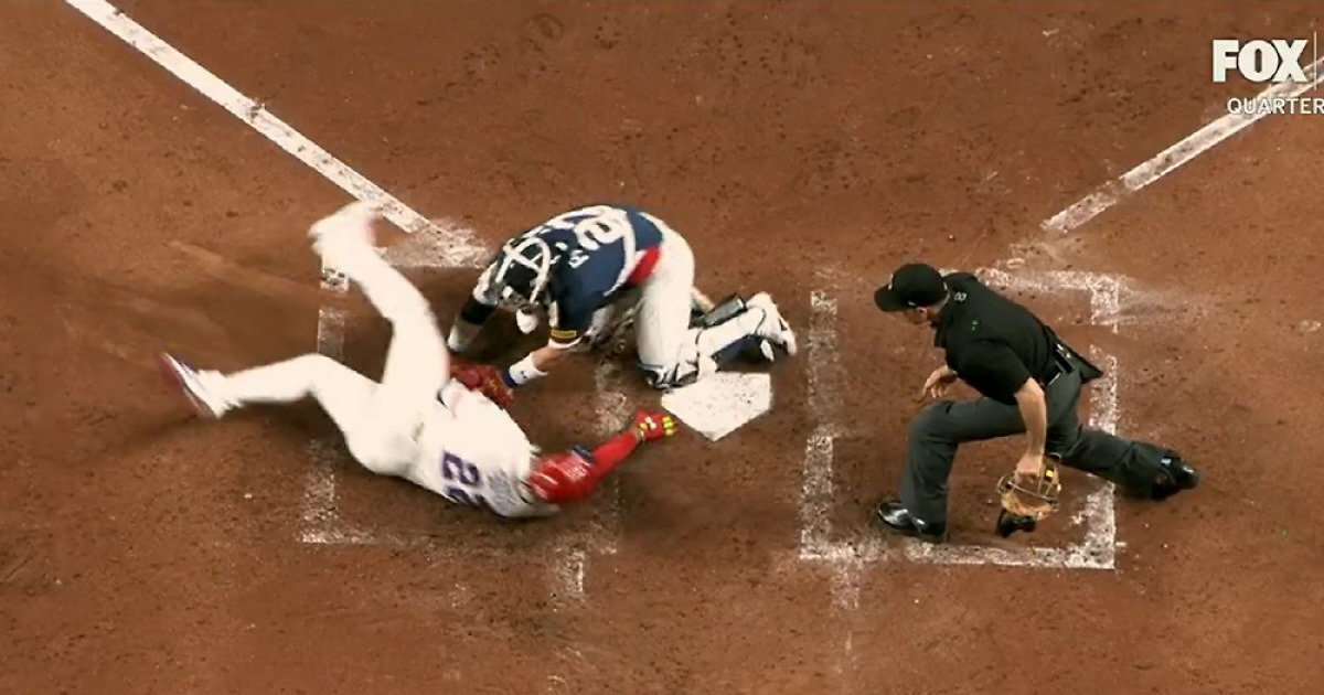 '한국 콜드패 대굴욕' 박동원 태그 실패에 "소토 스윔 무브 슬라이딩 완벽해"