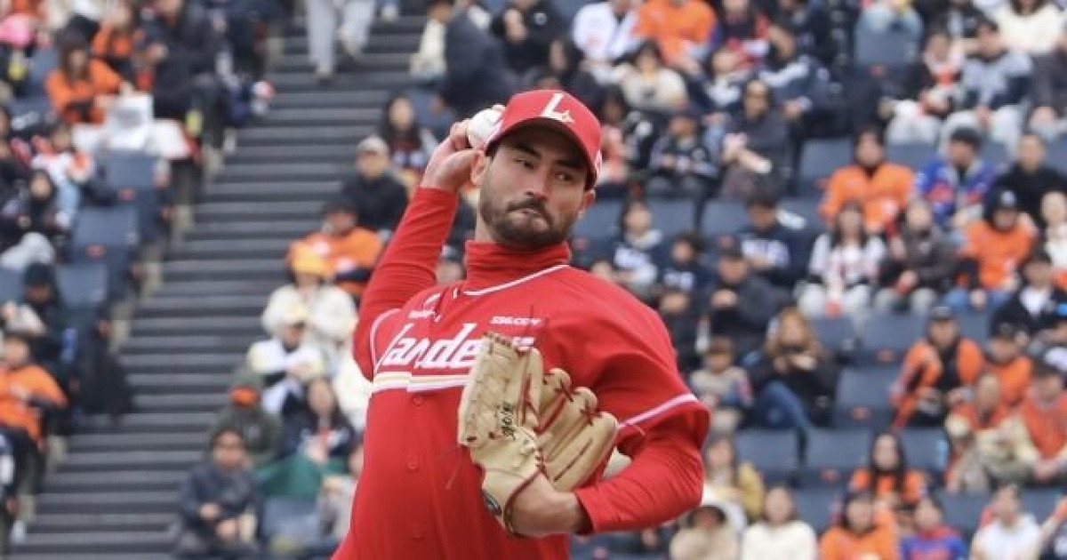 '와 놀랍다' 155km KKKKKKKK 실화? 박찬호 닮은꼴 완벽투, 동명이인 맞대결 어떻게 웃었나 "페이스 찾아가고 있다" [MD대전]