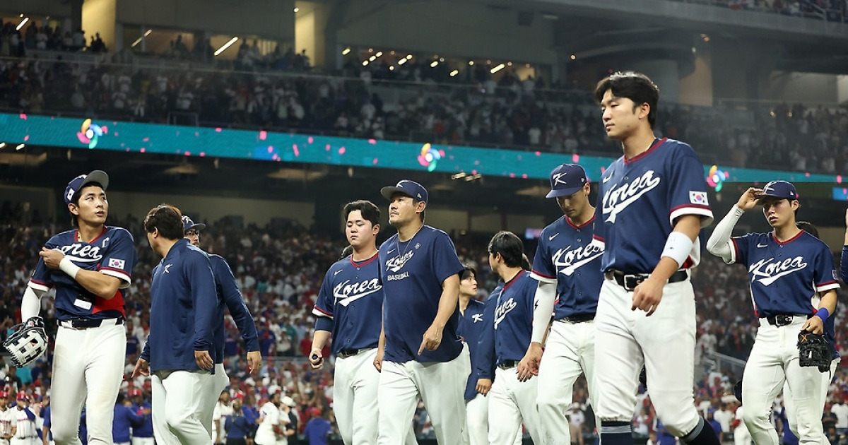 'WBC 8강' 韓 야구, 진짜 큰 산 만난다…다음 목표는 2028 LA 올림픽 본선행→프리미어12서 '일본·대만' 전부 넘어야