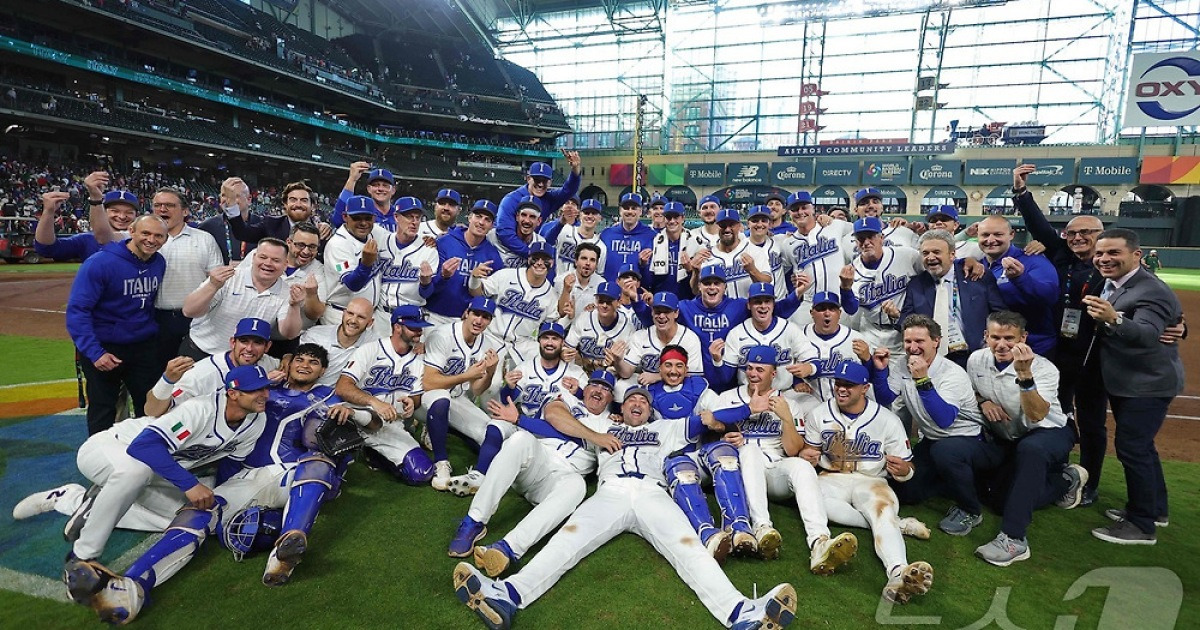 이탈리아, 푸에르토리코 꺾고 사상 첫 4강 진출[WBC]