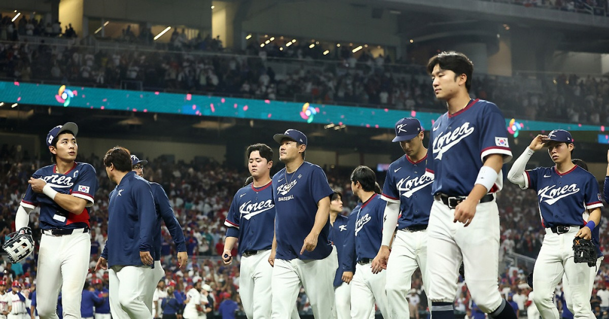 이럴거면 한국 대표팀 왜 거절했어? 157km에 퍼펙트 피칭, 불발 너무 아쉽다