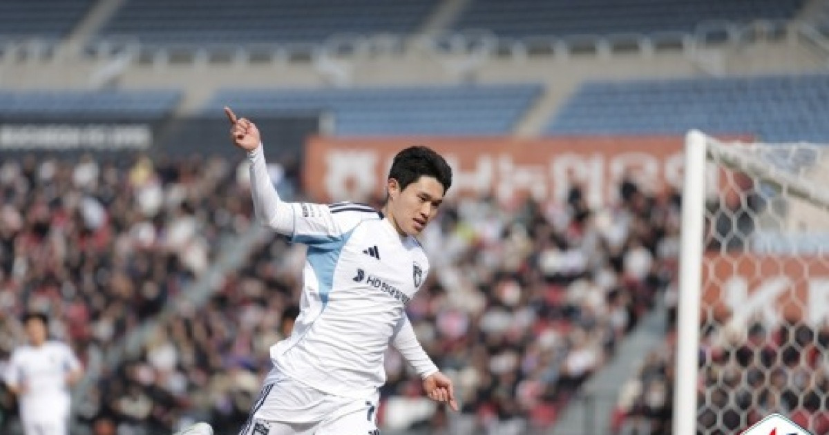 울산, 승격팀 부천 원정서 2-1 역전승...야고 동점·이동경 PK 결승골로 리그 2연승질주