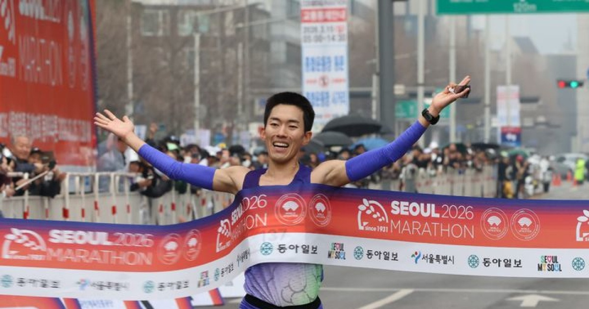 박민호·정다은, 서울마라톤 국내 남녀부 우승