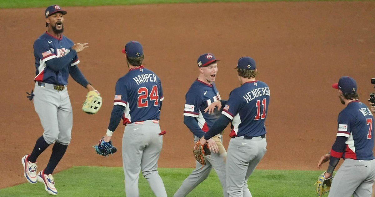 美 철벽 투수진, 도미니카 핵타선 잠재웠다…WBC 3연속 결승 진출