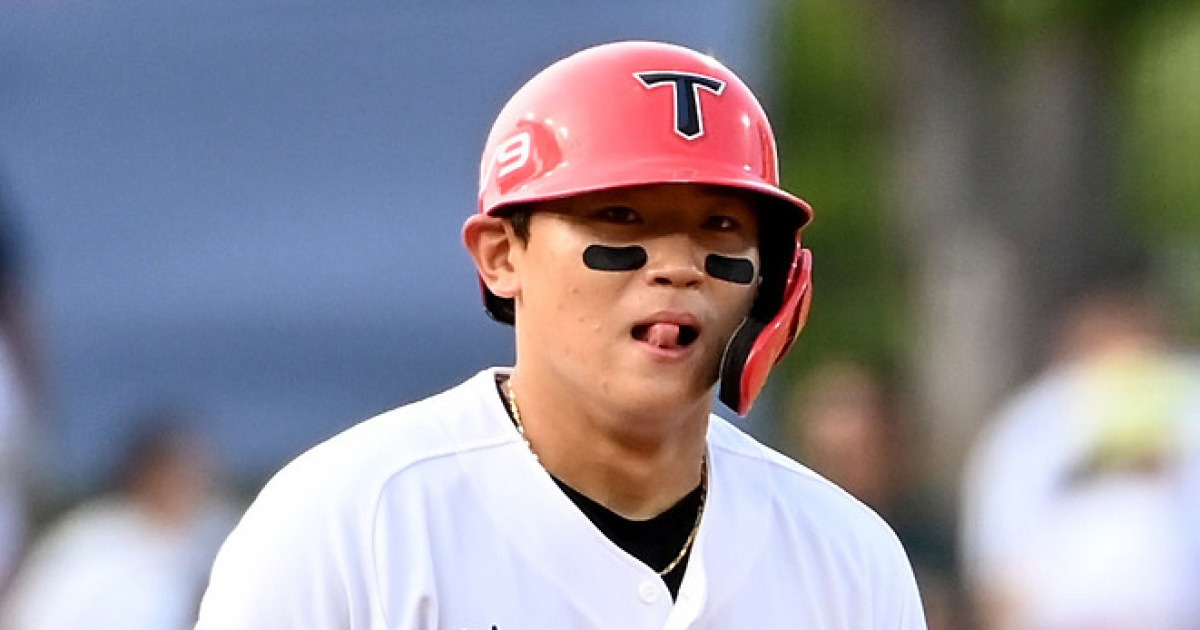 이범호 감독의 승부수, 4번타자 김도영 보게 되나 "이 두 선수를 붙일 수 없으니" [창원 현장]