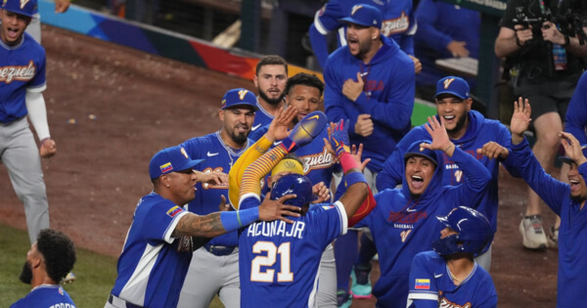美 긴장해라… 베네수엘라, '난적' 이탈리아 꺾고 사상 첫 WBC 결승행