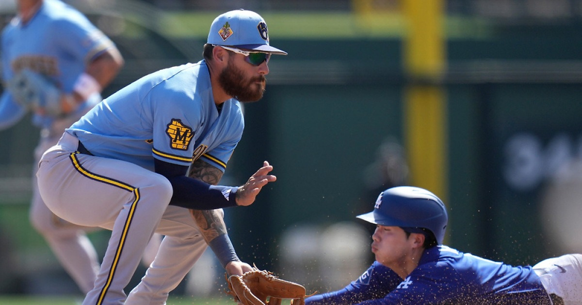 WBC 가지 말았어야 했다고? 천만에, 김혜성 7G 연속 안타-3G 연속 도루...2루 경쟁 선두주자