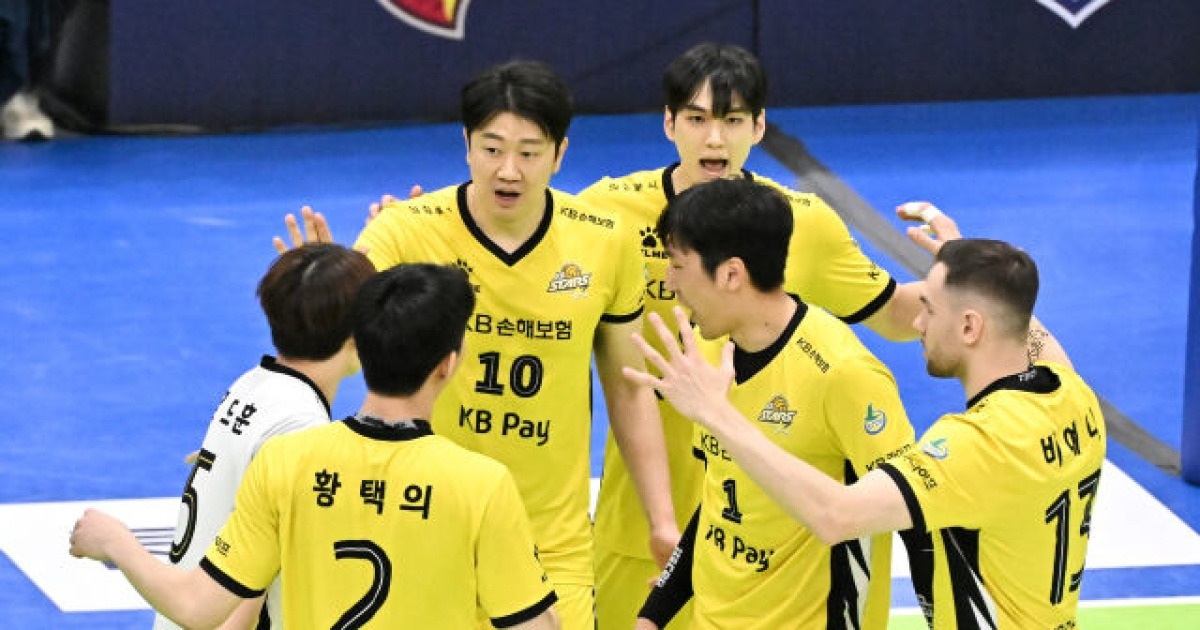 준플레이오프는 경민대에서! KB손해보험, 적지에서 한국전력 꺾고 봄배구 막차 탑승 [MD수원]