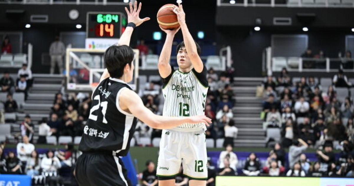 '정효근 쾅쾅쾅쾅쾅!' DB, 1외인 KT에 69-66 진땀승…KT 5위 그룹과 2G 차 [MD수원]