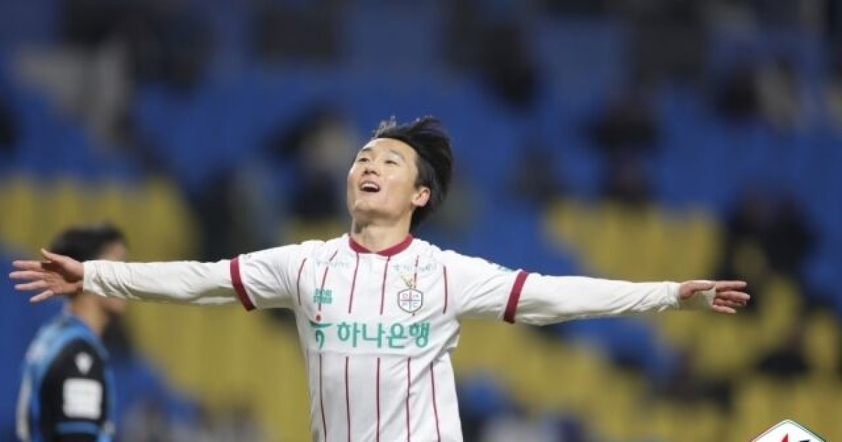 '우승 후보' 대전 드디어 이겼다! 디오고 결승골→엄원상 쐐기골 4경기 만에 첫 승…인천 4경기 연속 무승 [MD현장]