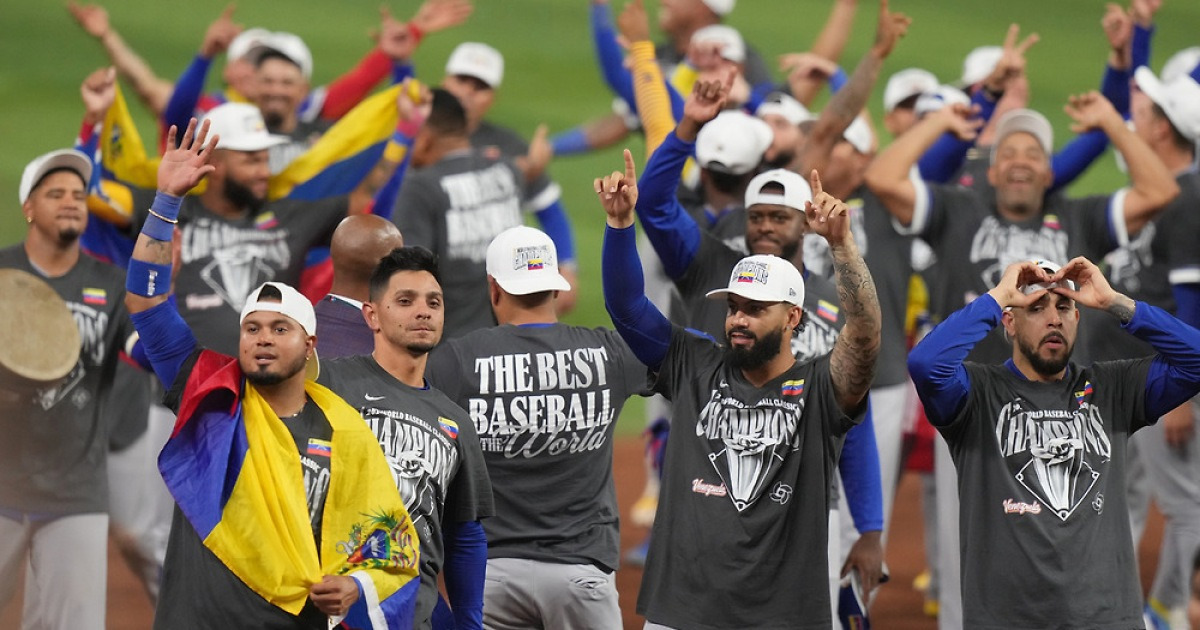 베네수엘라 WBC 첫 정상···‘마두로 더비’서 미국에 3-2 승리, 베네수엘라 수도 ‘축제 분위기’