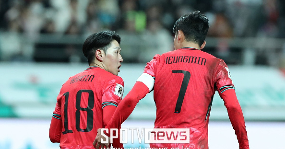 "손흥민-이강인-오현규-이재성 같이 못 뛴다" 도대체 왜?...홍명보호 전술적 밸런스 고민