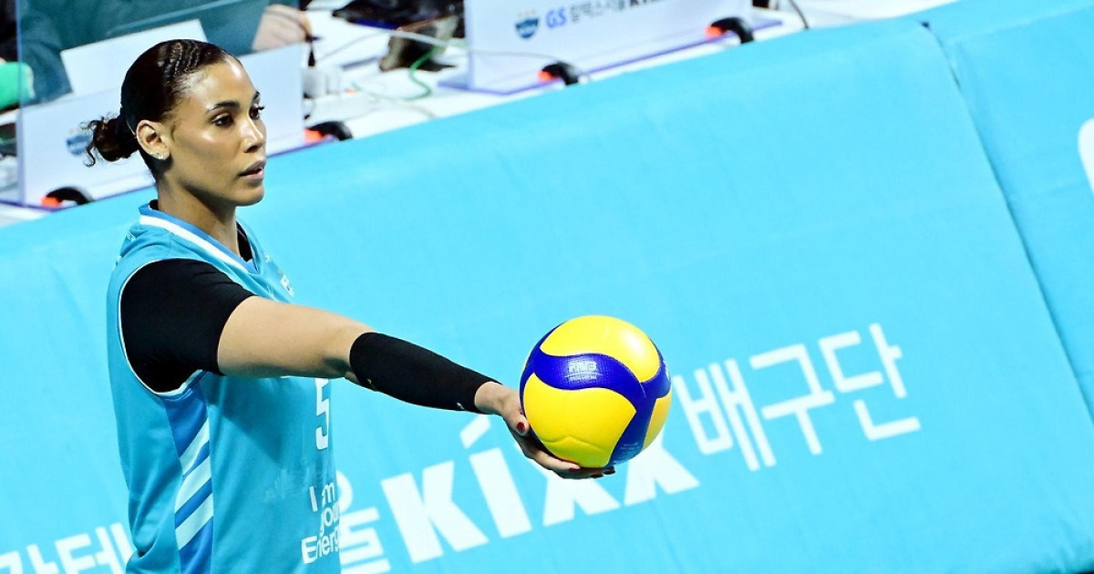 이유 있는 ‘특급’…GS칼텍스 지젤 실바, 한 시즌 최다 1083점 득점