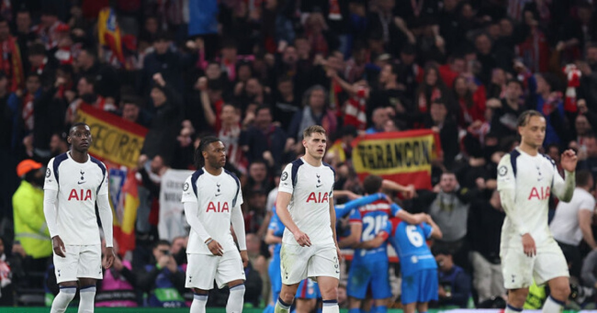 [ucl.review] '자존심은 지켰다' 1차전 대참사 토트넘, 아틀레티코 3-2 격파...합계 5-7로 아쉬운 8강 무산