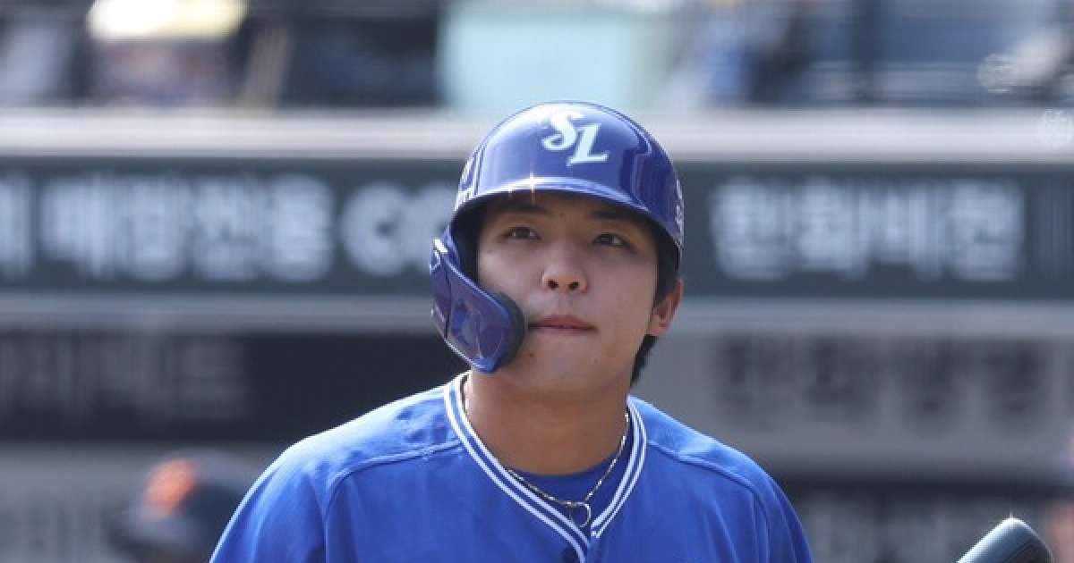 AG 가고 싶은데 '19타수 무안타 7삼진', 길어지는 김영웅의 침묵…아무리 시범경기라지만 팬들 우려 커진다