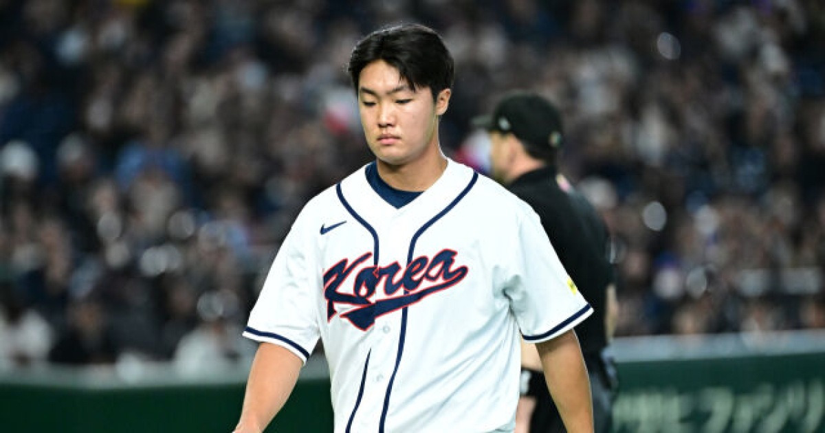 “나도 큰 무대(ML)로 나가서 야구하는 게 꿈인데…세계의 벽이 높다” 한화 정우주에게 WBC는 무슨 의미였나[MD대전]