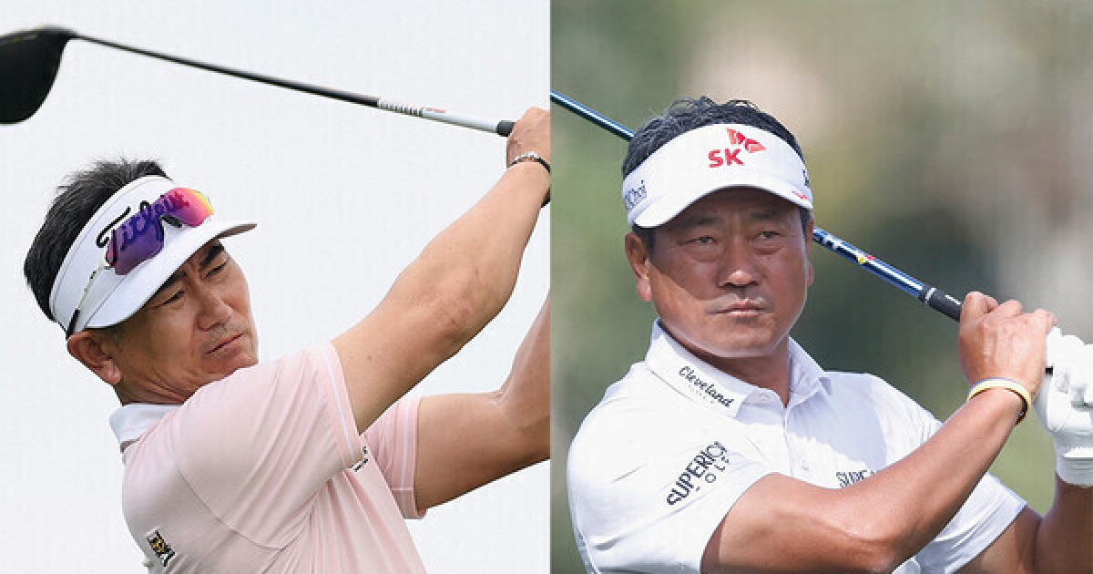 '이글 앞세운' 양용은, 콜로가드 클래식 첫날 7위…최경주 11위 [PGA]