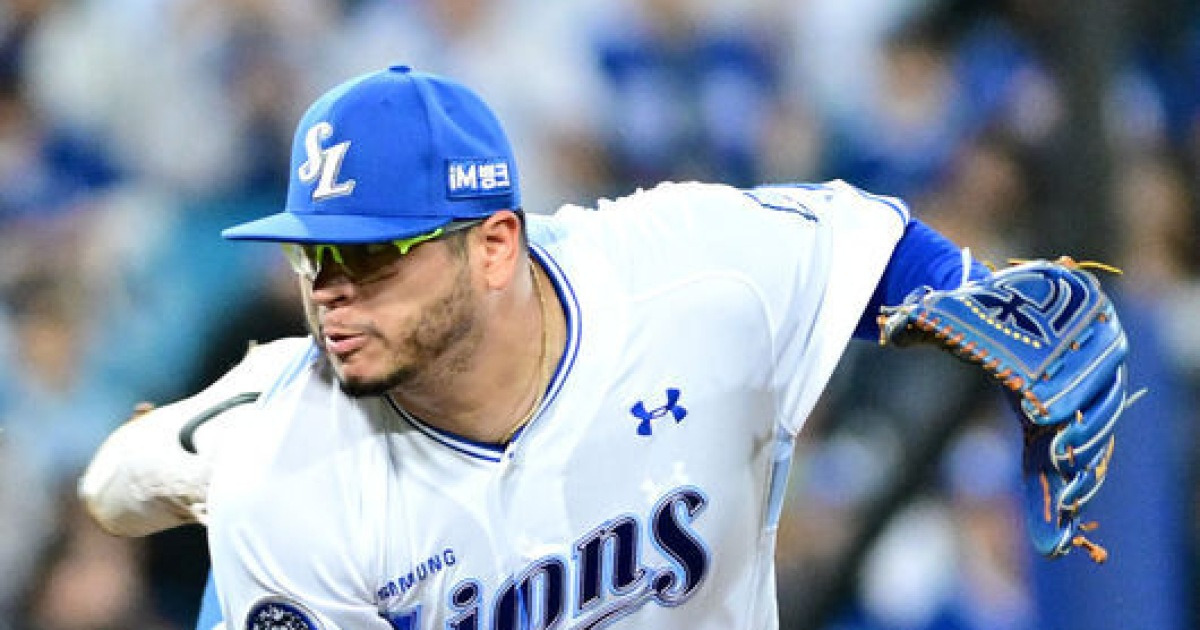 역시 1선발답네! 후라도 5이닝 1실점 KKKK+이재현 홈런 폭발…삼성, LG에 1점 차 승리 [오!쎈 대구]