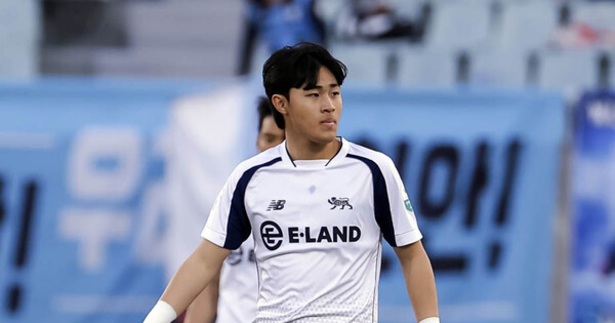 서울 이랜드 안주완, 16세 신인 K리그2 최연소 출장 신기록 경신..."중학교 시절부터 주목받은 선수"