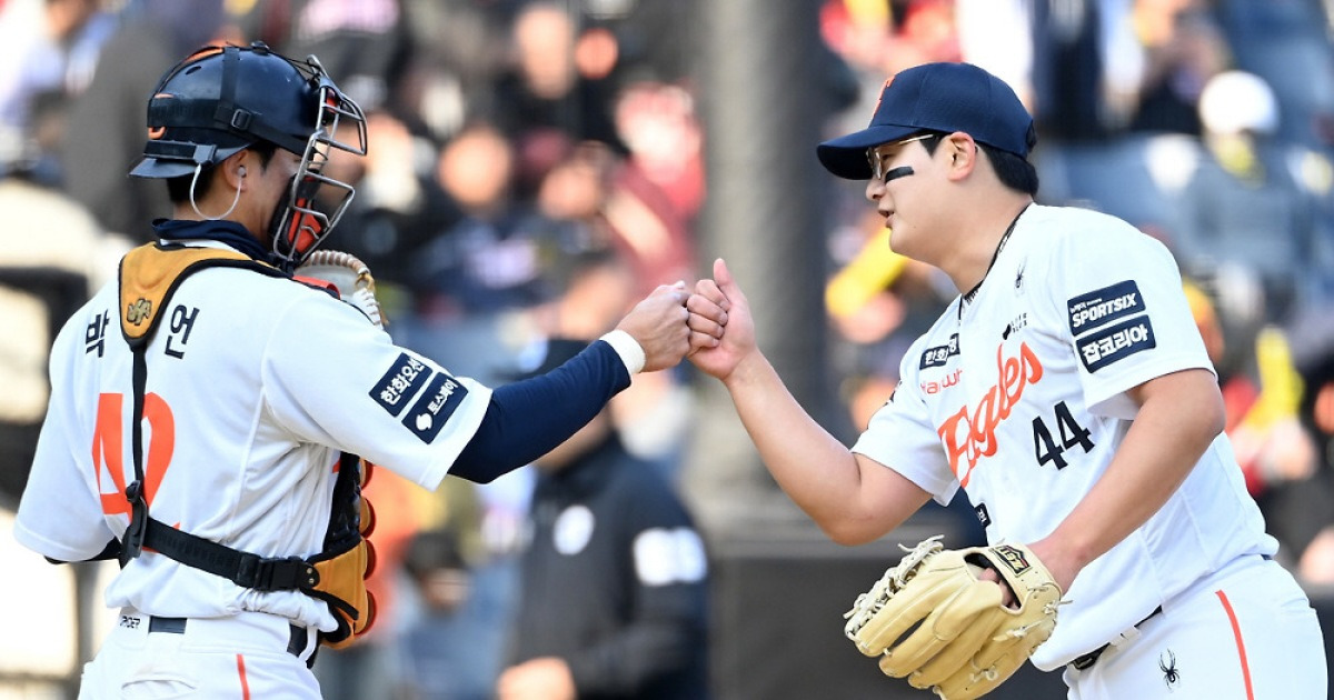 "사실 한화에서 가장 걱정했는데…" 끝내기 홈런 눈물 → 국대 탈락 실망 다 극복했다