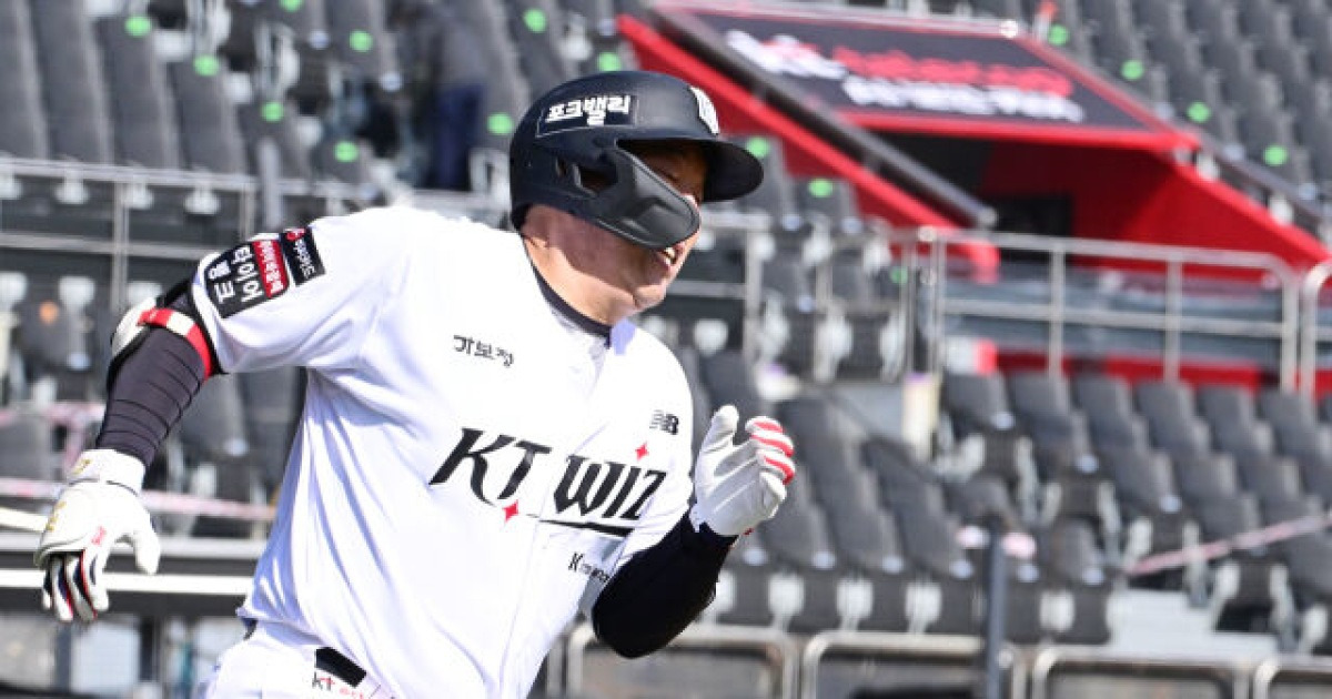 '김현수 동점타+사우어 호투' KT 3연승 질주, NC 국대 유격수 실책-실책-실책 뼈아팠다 [MD수원]